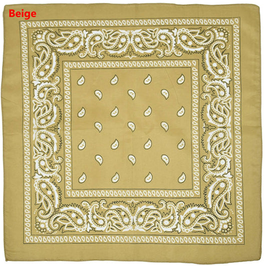 Unisex Paisley Print Bandana