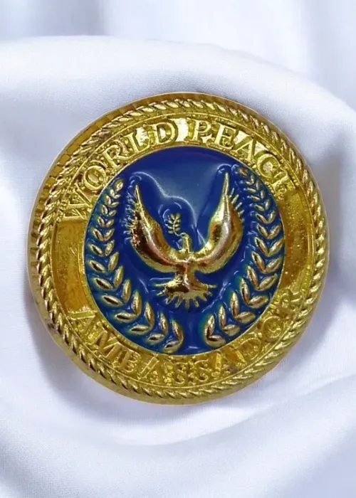 World Peace Ambassador Lapel Pin