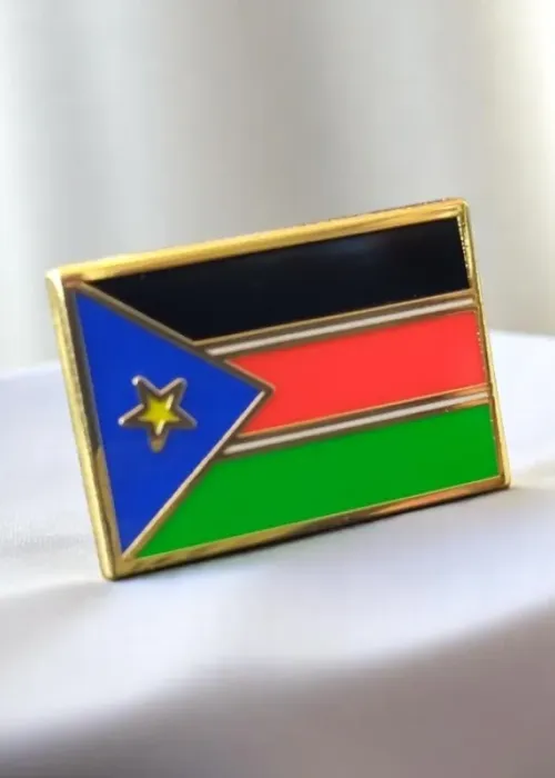 South Sudan National Flag Lapel Pin