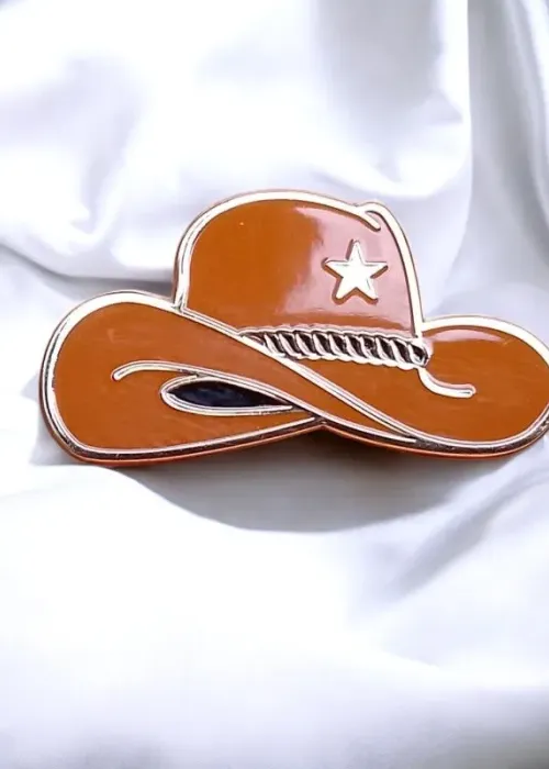 Cowboy Hat Lapel Pin